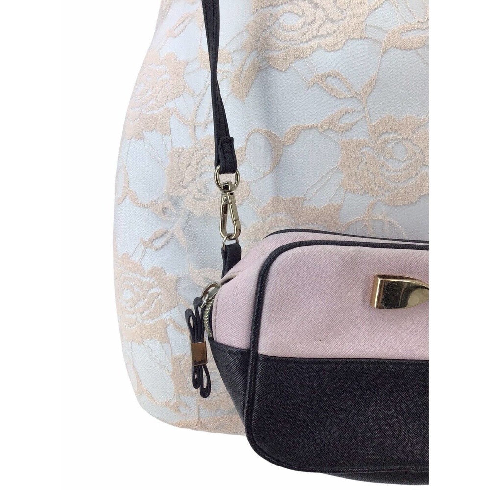 Victoria's Secret Black Pink Crossbody Bag - Picture 2 of 16
